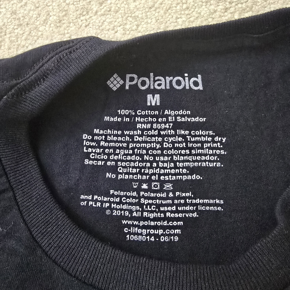 NWT Mens Polaroid Tee Shirt SiE Medium - Picture 3 of 4